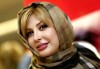 ببینید | آرایش نیوشا ضیغمی در مراسم ختم داریوش مهرجویی